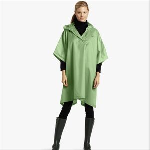 Sierra Designs Unisex Green Hooded Poncho (L/XL)